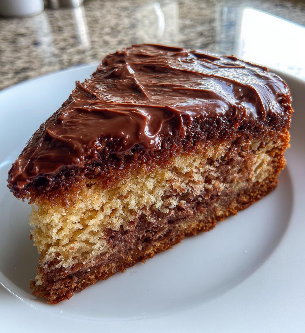nutella cake - detail 1