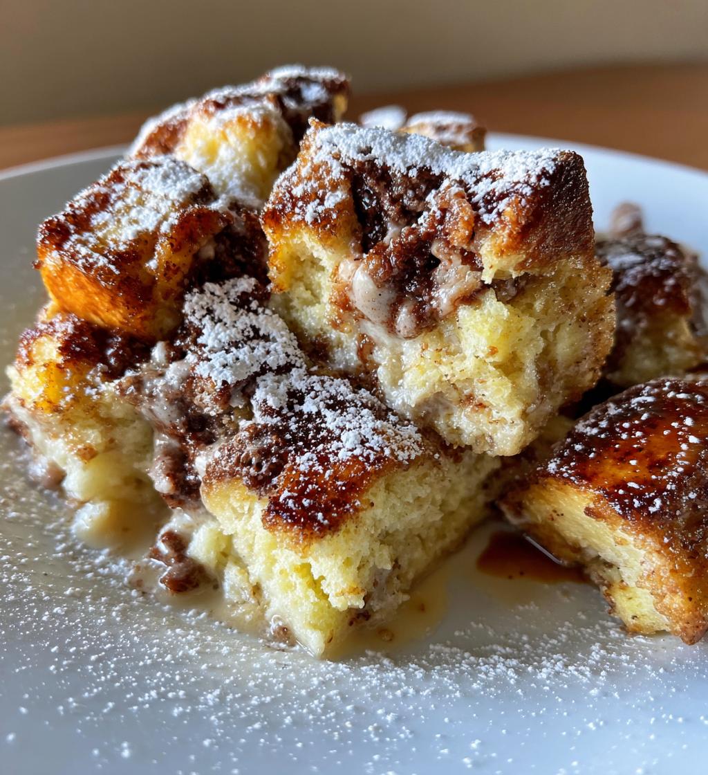nutella french toast casserole