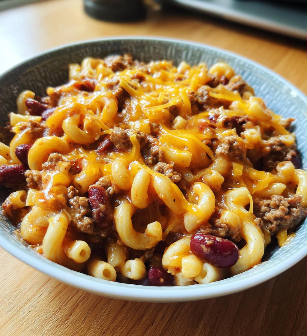 one pot chili mac and cheese