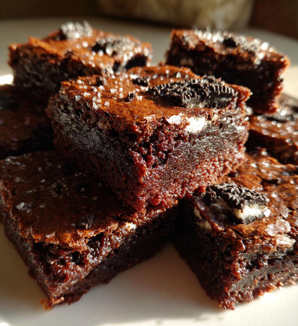 oreo brownie cookies