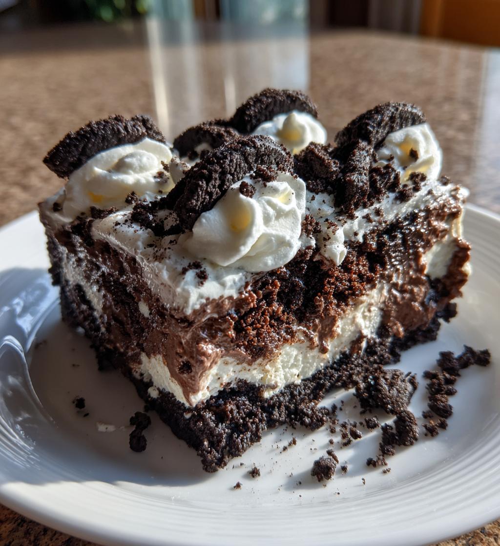 oreo dump cake - detail 1