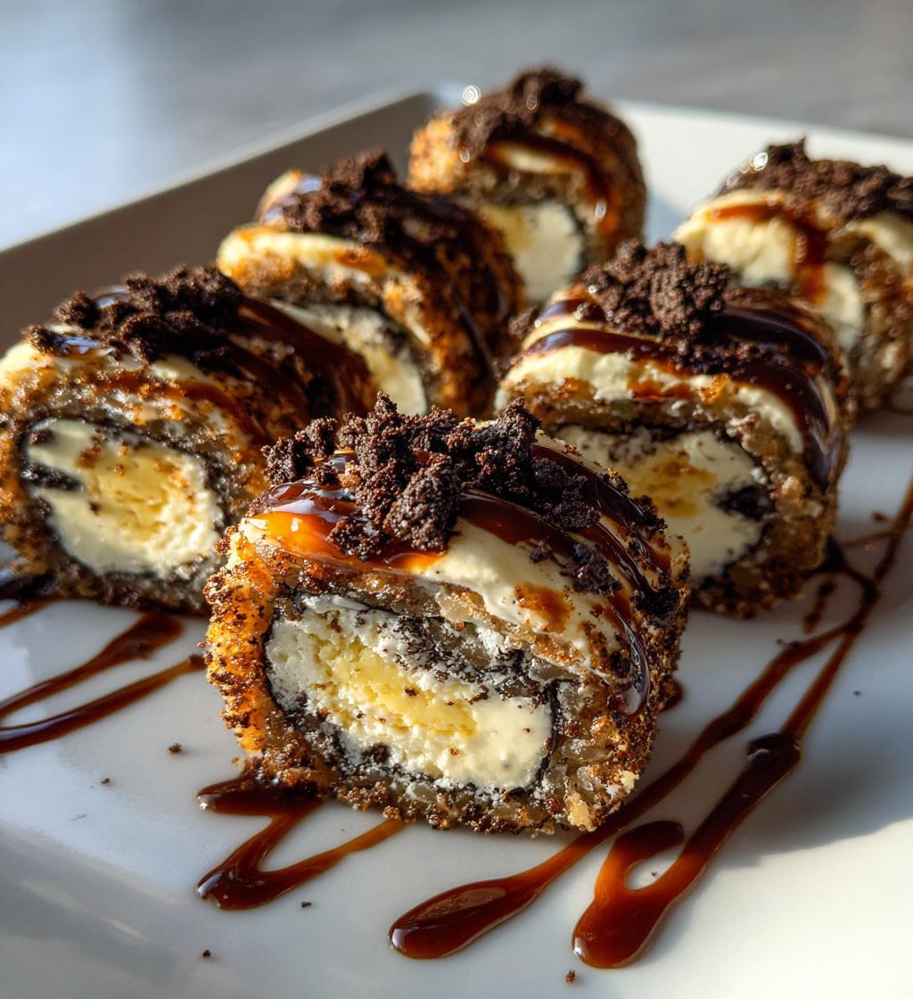oreo sushi rolls - detail 1