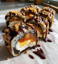 oreo sushi rolls