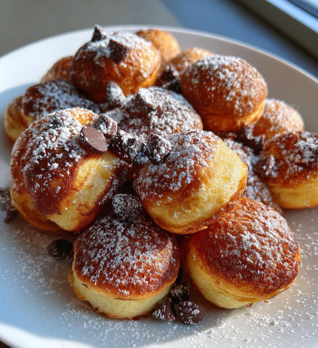 pancake poppers - detail 1