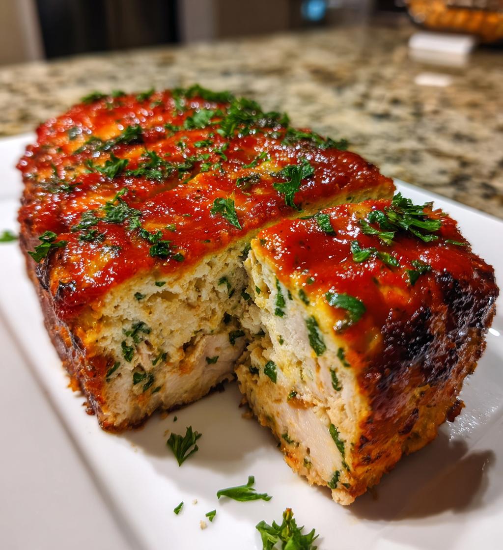parmesan chicken meatloaf