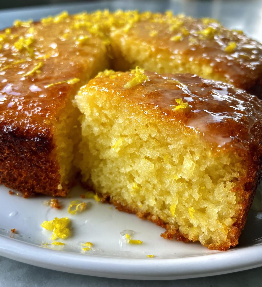 paul hollywood one bowl lemon dessert - detail 1