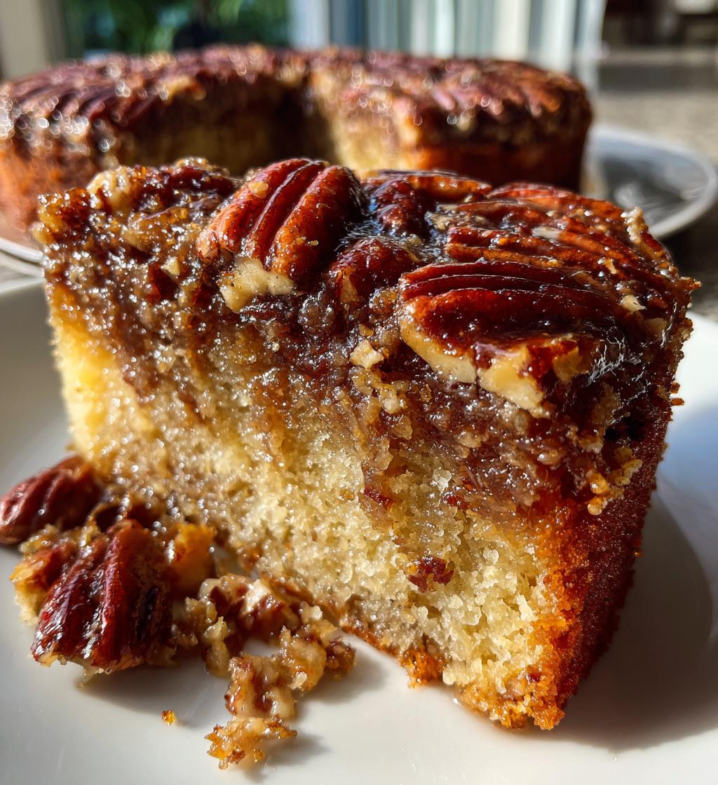 pecan upside down cake