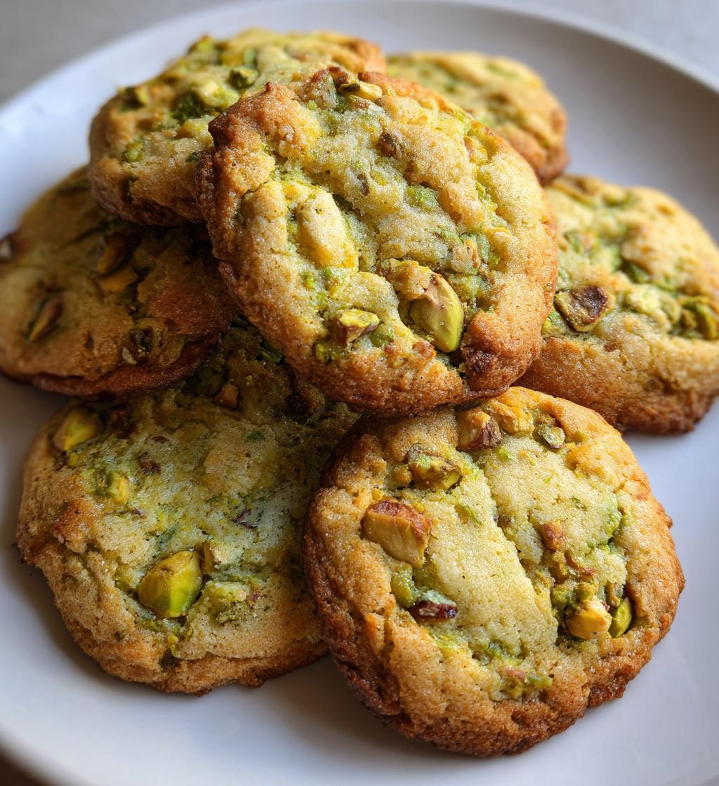 pistachio cookies recipe - detail 1
