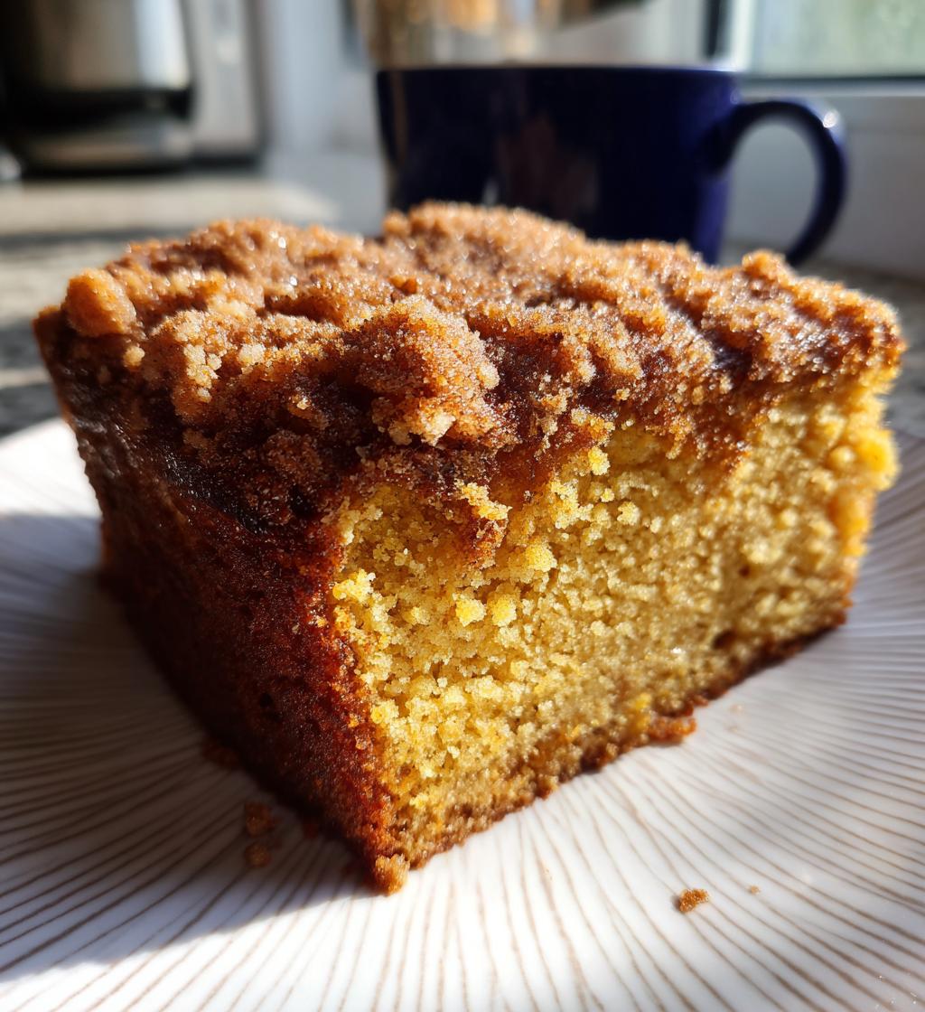 pumpkin coffee cake