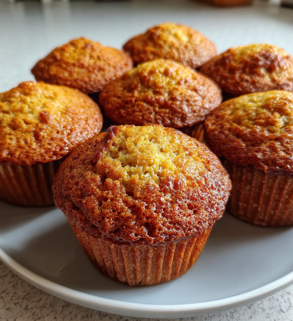 quick easy banana muffins - detail 1