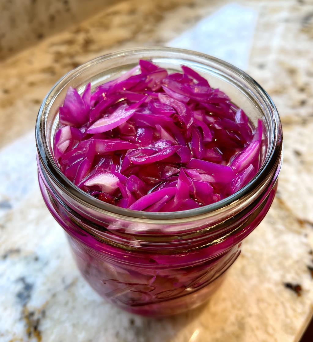 quick pickled red onions