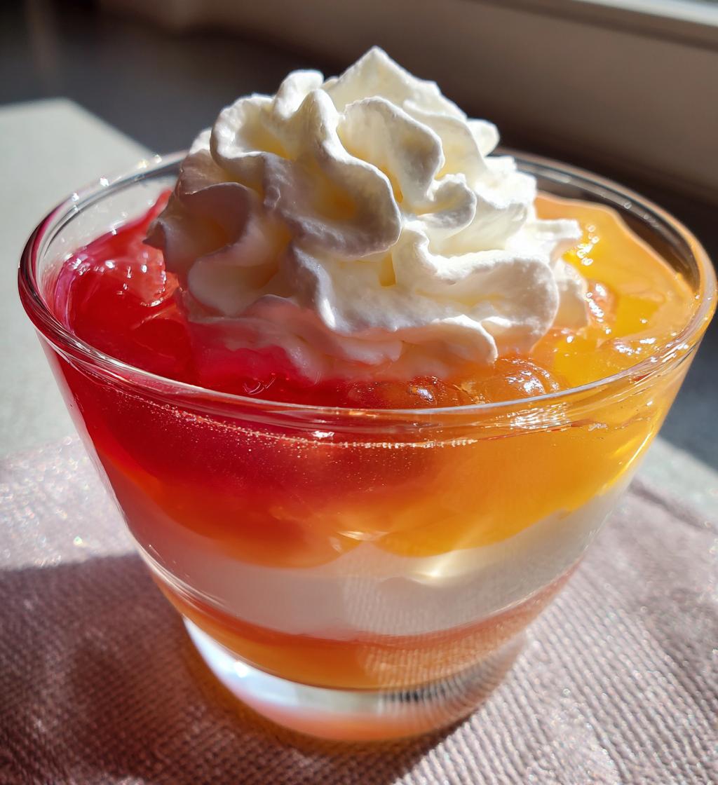 refreshing greek yogurt jello fluff