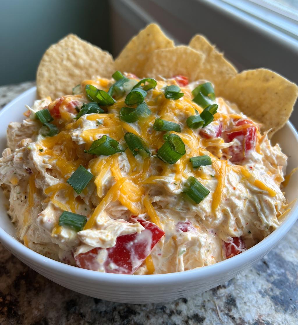 rotel chicken salad dip