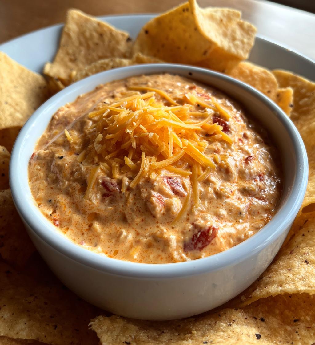 rotel dip - detail 1