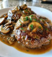 salisbury steak with mushroom gravy