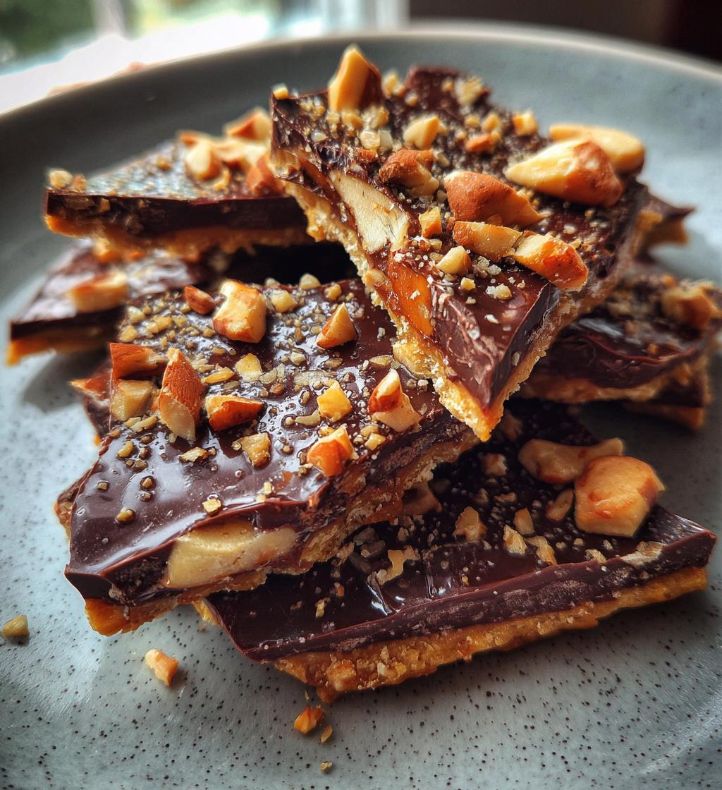 saltine toffee - detail 1