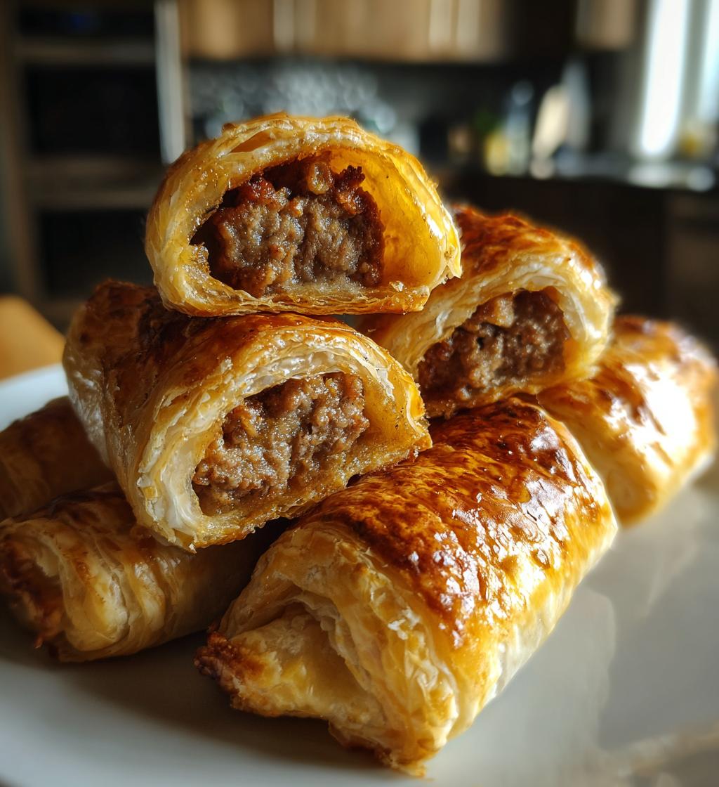 sausage rolls appetizer recipe