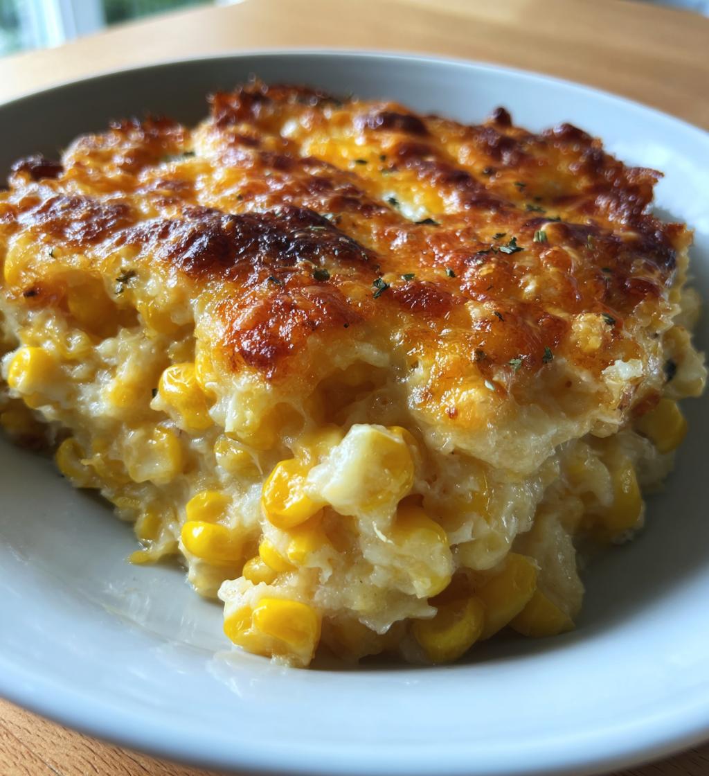 scalloped corn