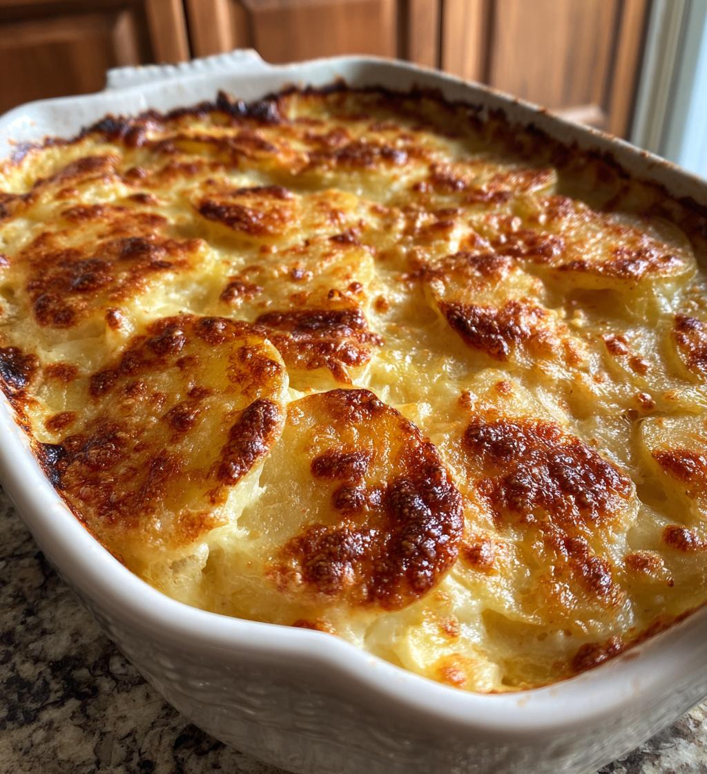 scalloped potatoes