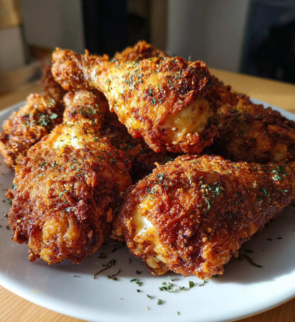seasoned crispy chicken drumsticks - detail 1