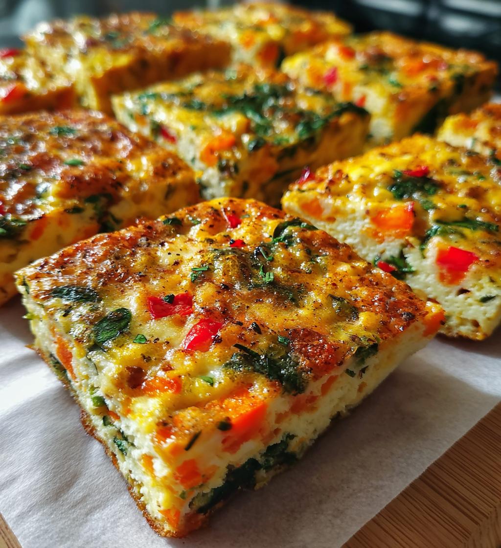 sheet pan frittata - detail 1
