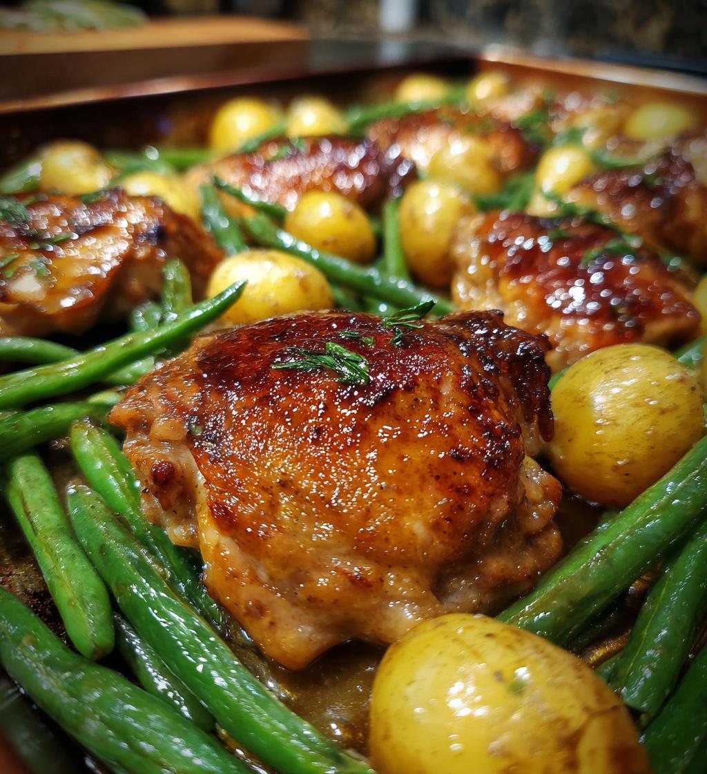 sheet pan honey mustard chicken