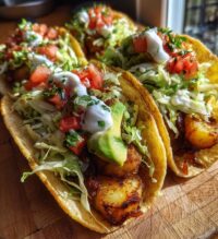 smashed potato tacos