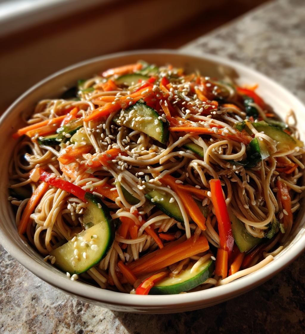 soba noodle salad