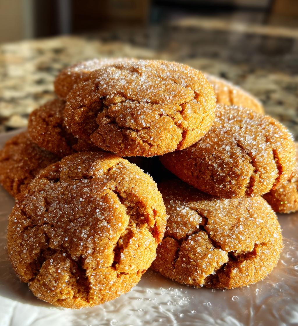 soft and chewy ginger snaps - detail 1