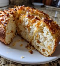 soft cheesy onion bread
