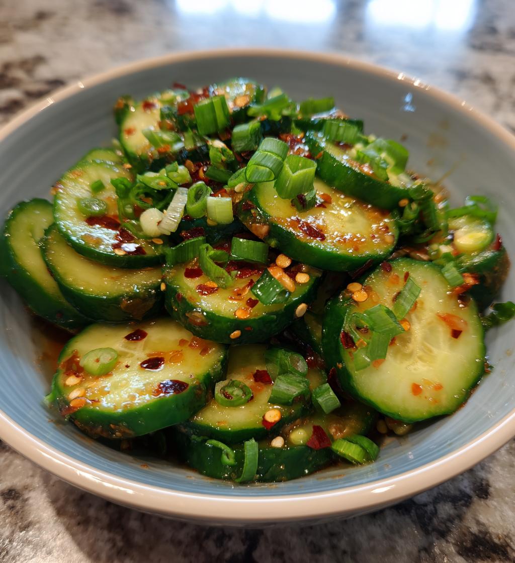 spicy cucumber salad