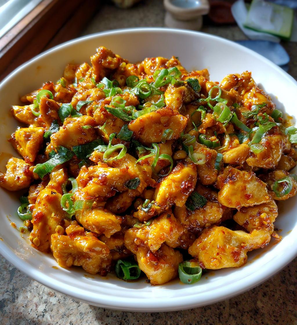 spicy ginger chicken 2
