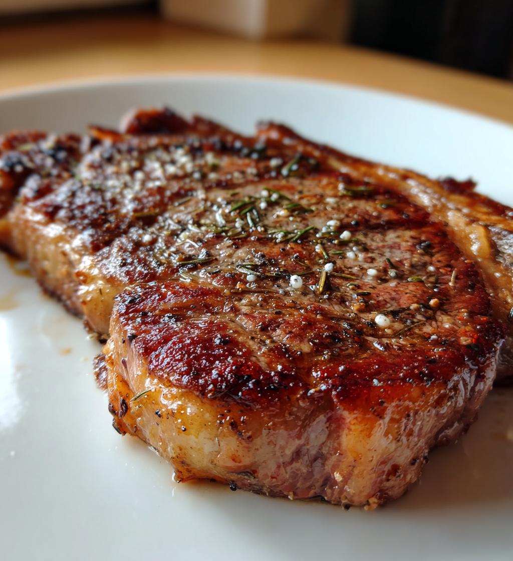 steak in the oven - detail 1