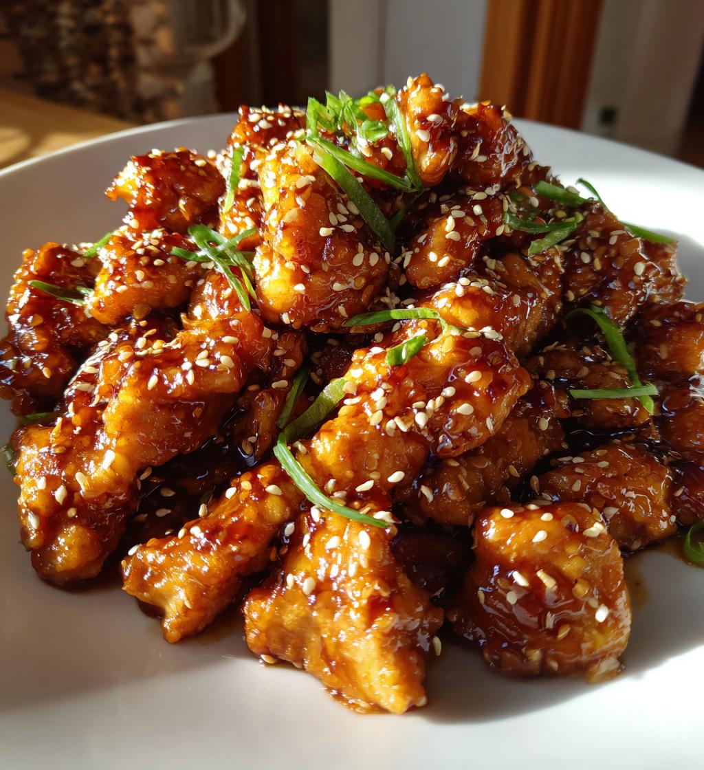 sticky honey chicken sweet savory and irresistible
