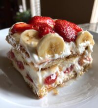 strawberry banana pudding