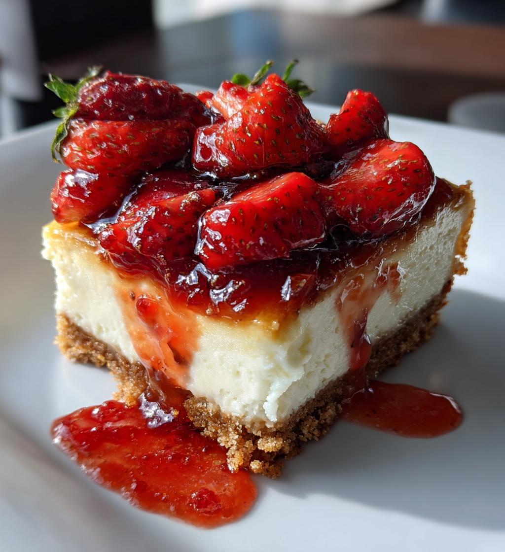 strawberry cheesecake recipe - detail 1
