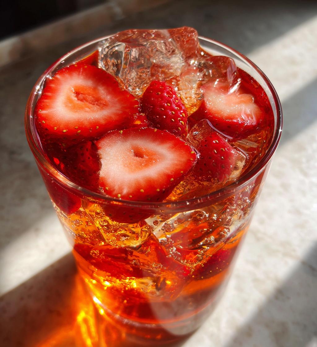 strawberry sweet tea