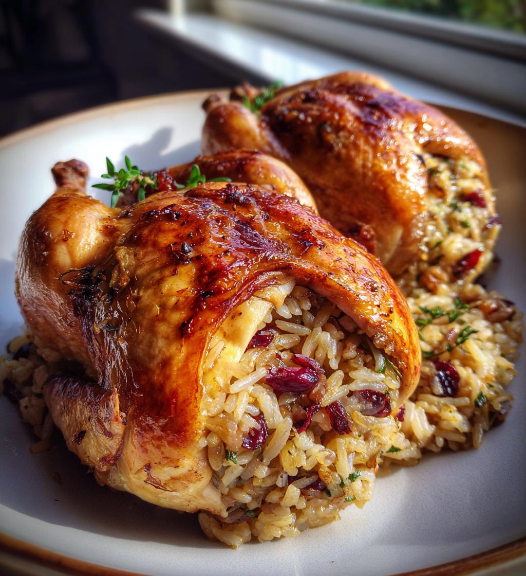 stuffed cornish game hens