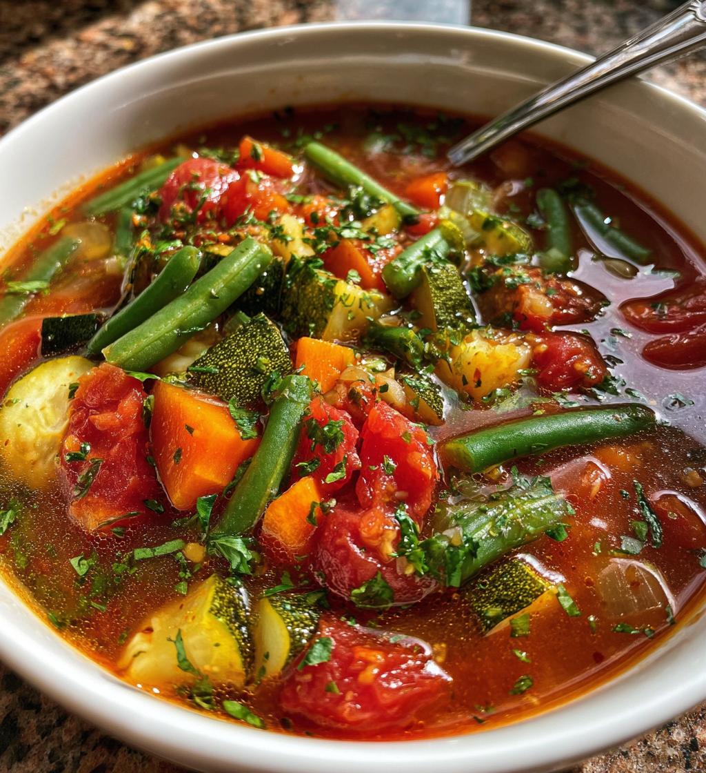 summer minestrone recipe