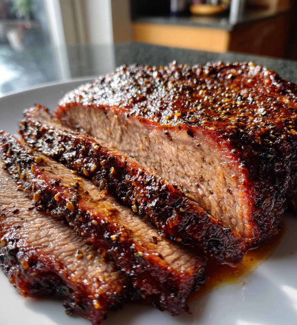 texas style brisket in the oven