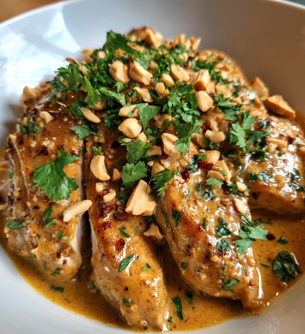 thai peanut chicken