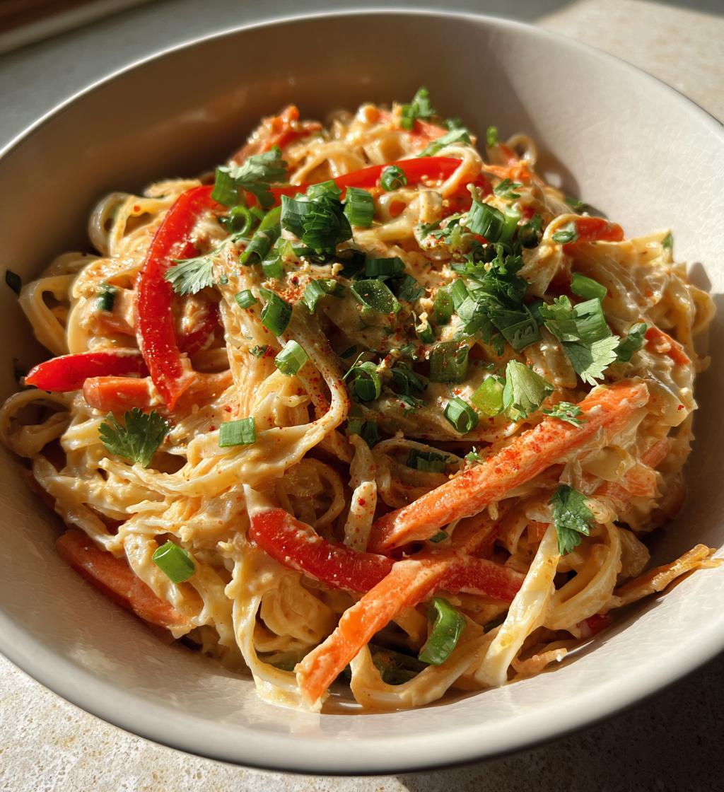 thai peanut noodles recipe