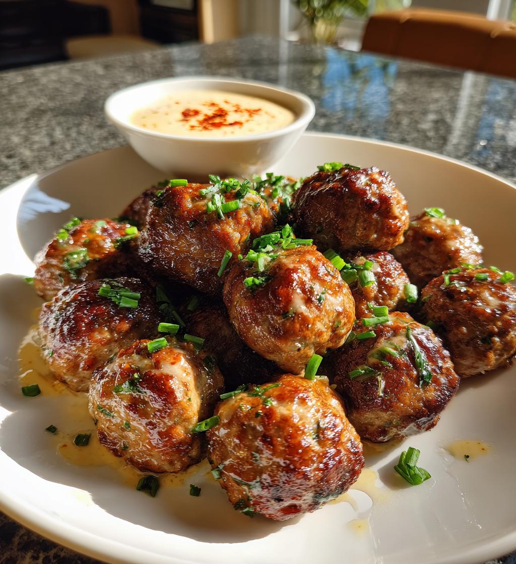 the best korean bbq meatballs with spicy mayo dip
