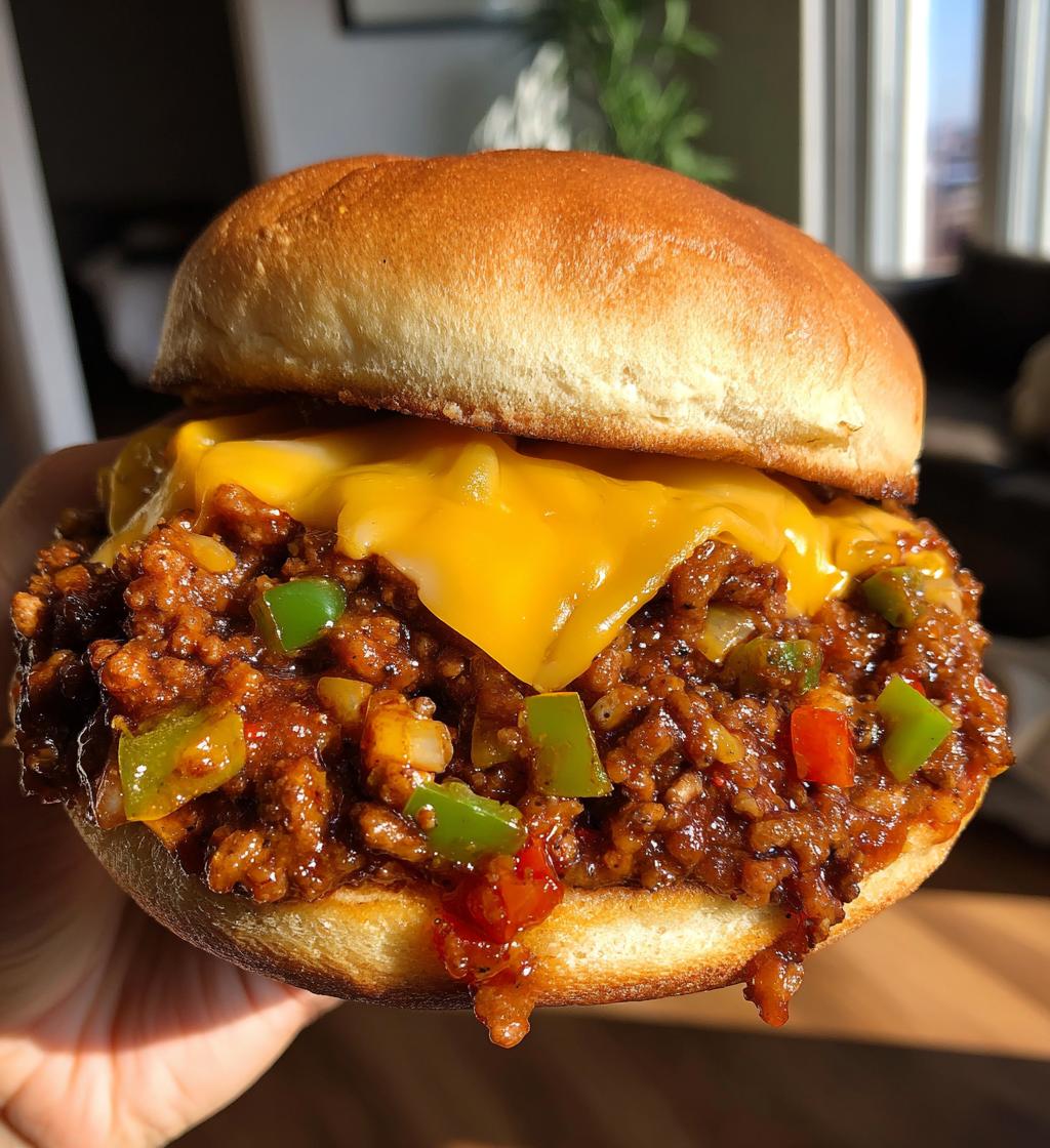 the ultimate steakhouse burger sloppy joes - detail 1