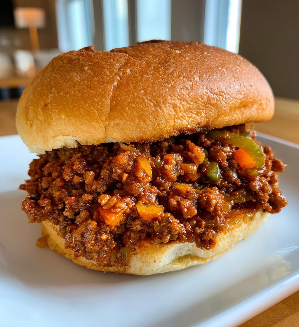 the ultimate steakhouse burger sloppy joes - detail 1