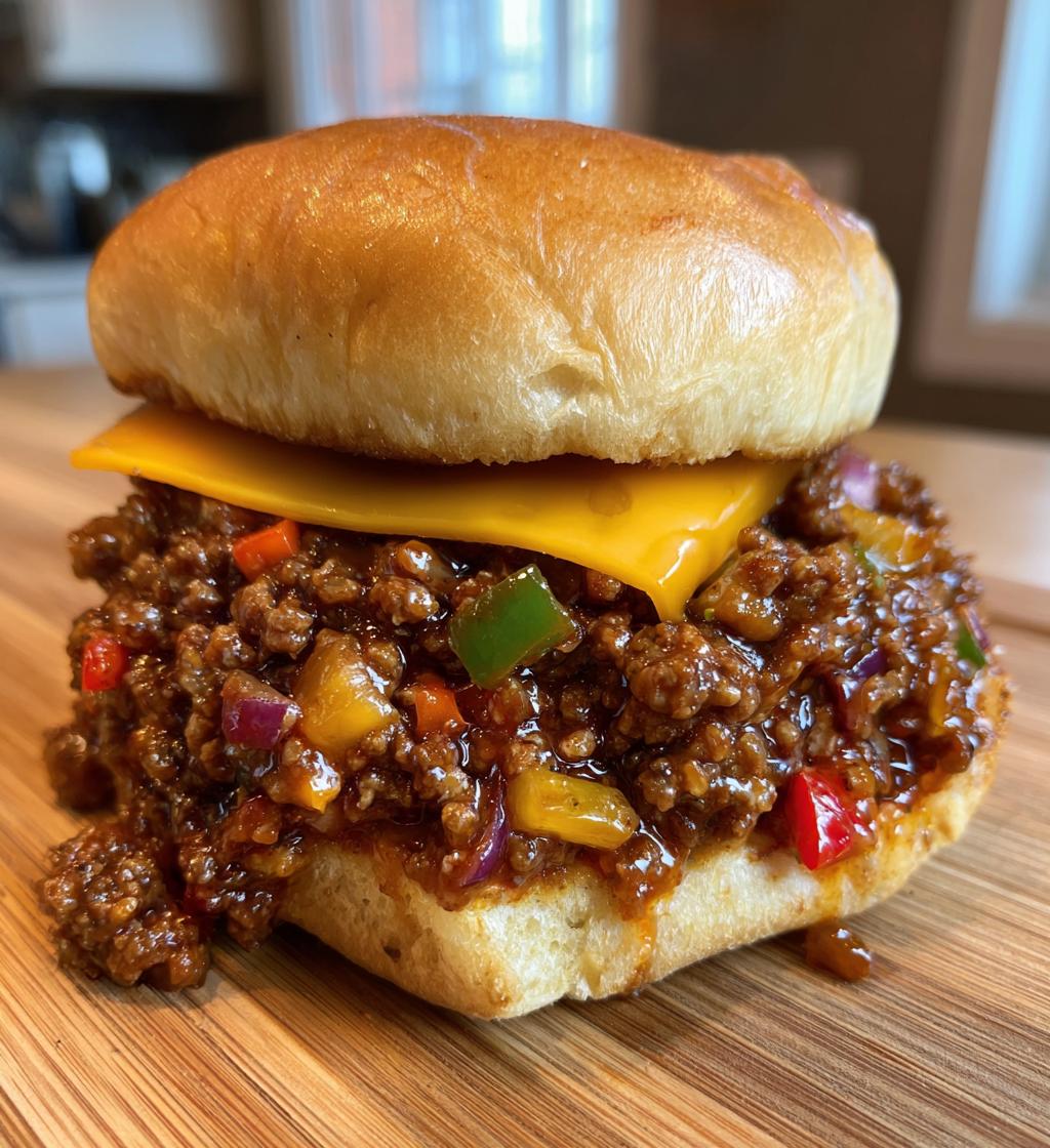 the ultimate steakhouse burger sloppy joes