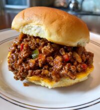 the ultimate steakhouse burger sloppy joes