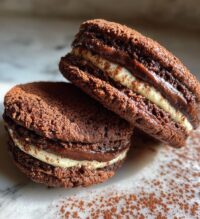 tiramisu sandwich cookies