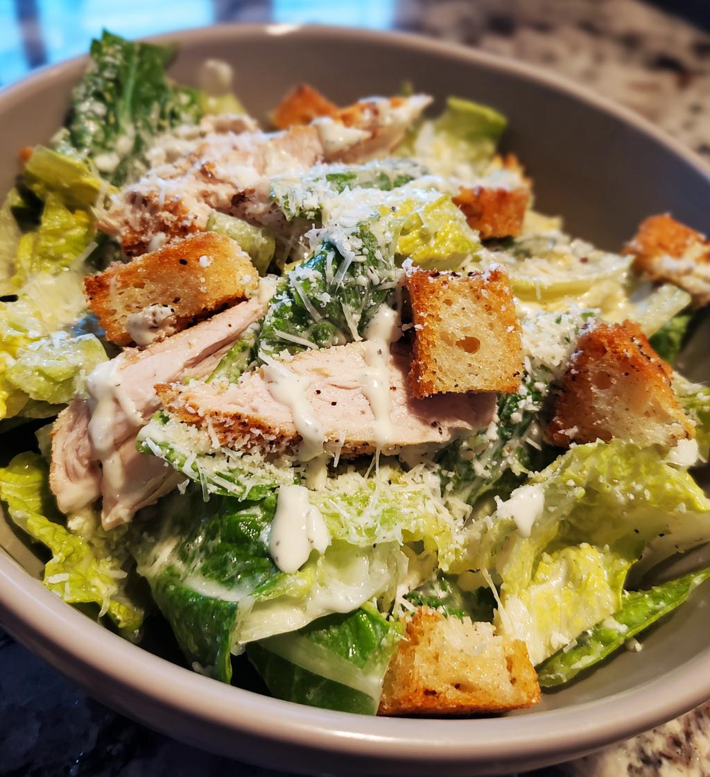 turkey caesar salad