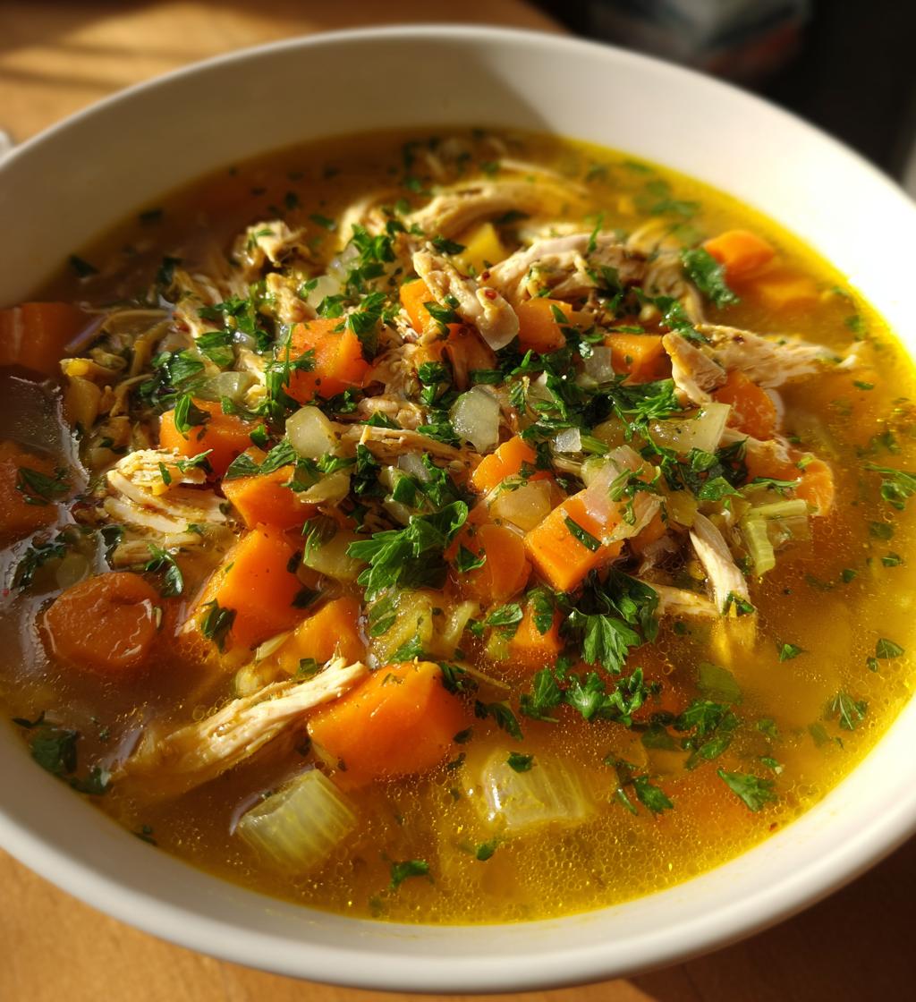 turmeric chicken soup